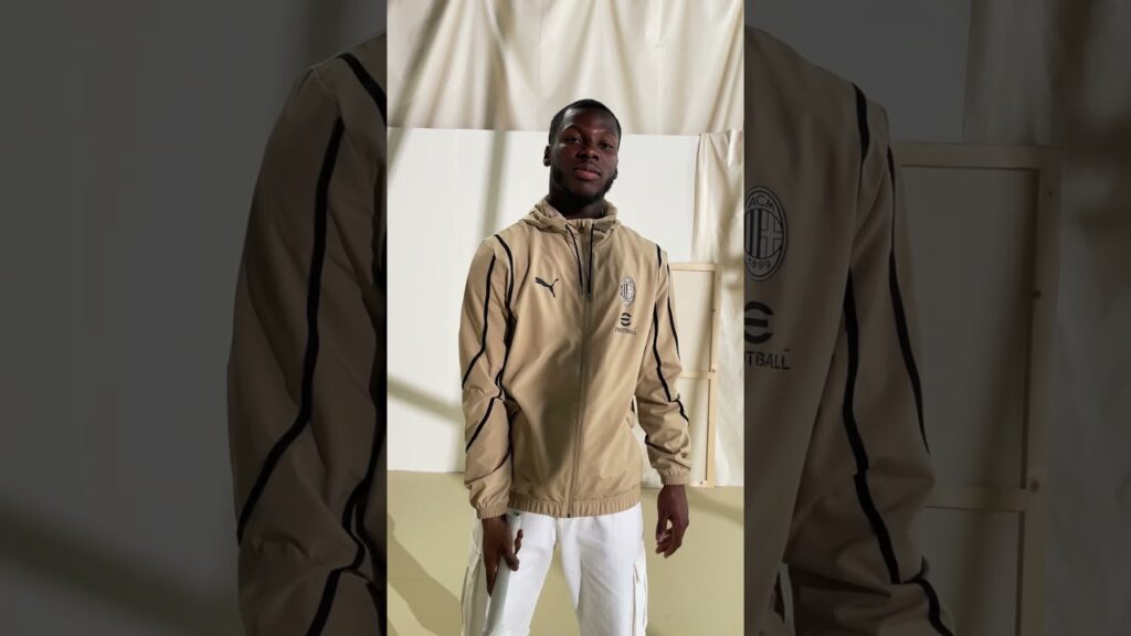 USMNT's Yunus Musah Reveals the 24/25 AC Milan Away Kit ❤️🖤 #pulisic #footballkits #soccerjersey