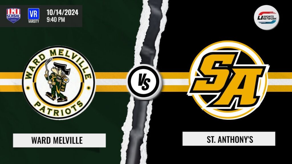 SCHSHL Varsity Hockey | Ward Melville vs St. Anthony's