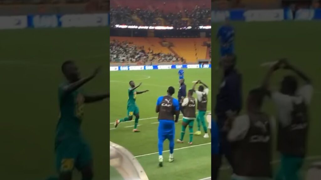 Pape Guèye dédié son but à Gana Guèye (équipe nationale du Sénégal) #football #shorts