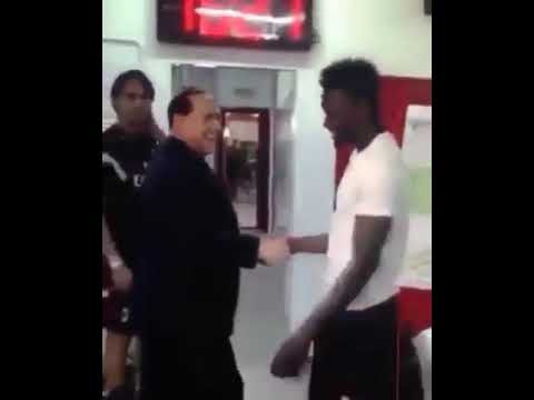 Le belle parole di Berlusconi a Muntari