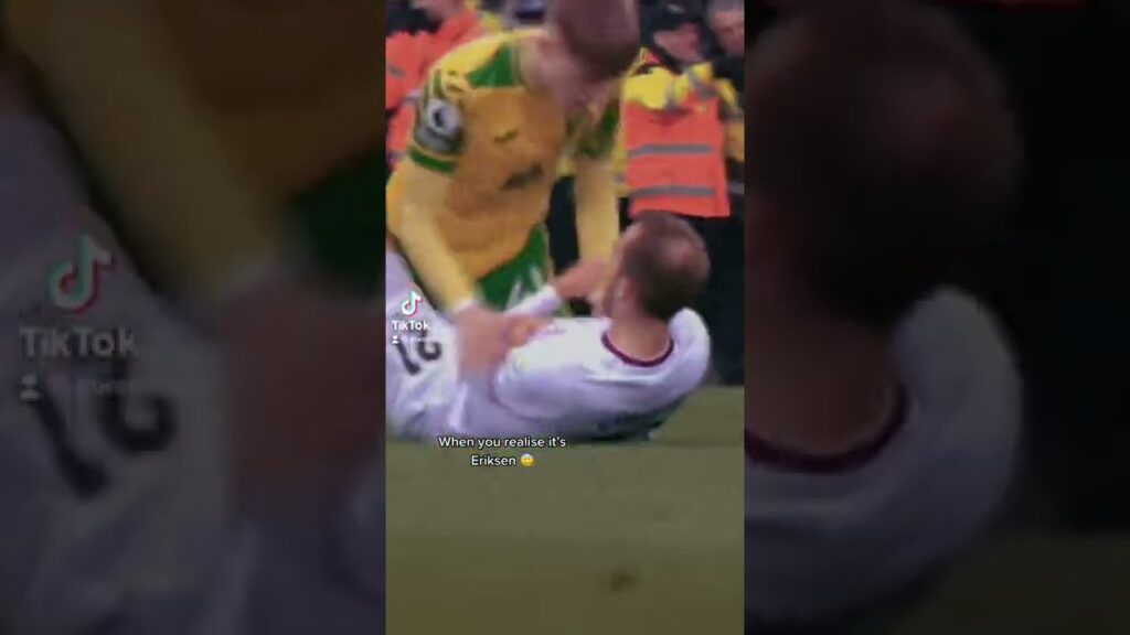 The Christian Eriksen effect 🥰