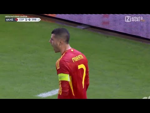 Alvaro Morata Goal,Spain vs Serbia (2-0) All Goals and Extended Highlights