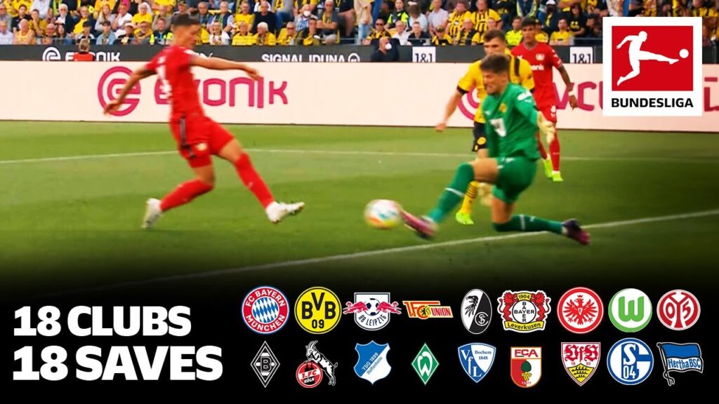 18 Clubs 18 SAVES 🧤 The Best Saves From Every Bundesliga Club 2022/23