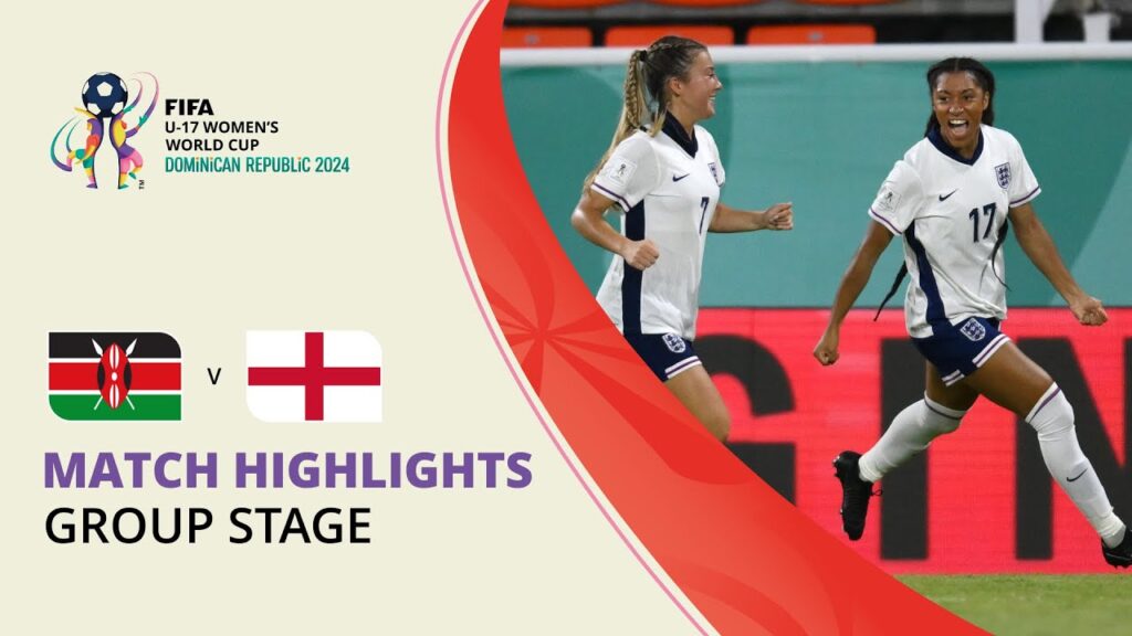 HIGHLIGHTS: Kenya v England | FIFA U-17 Women’s World Cup 2024