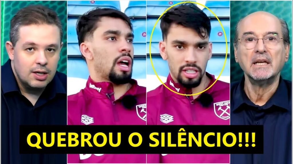"EU ESTOU..." Lucas Paquetá DESABAFA e FALA PELA 1ª VEZ sobre INVESTIGAÇÃO na Inglaterra!