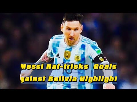 Messi Hat-tricks Goals Against Bolivia #messi #argentina #hattrick