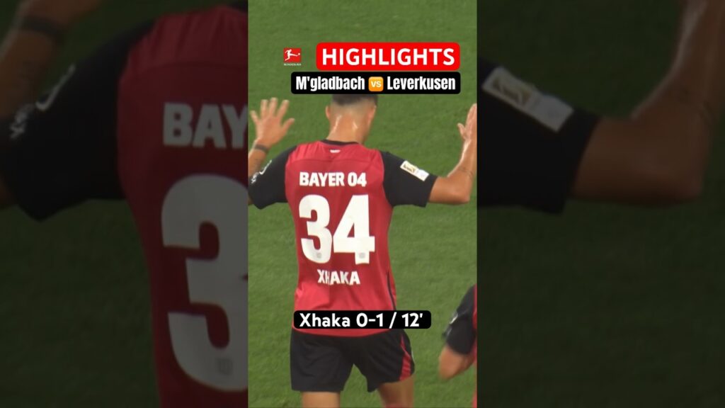 WIRTZ at 90'+11 🥵 | HIGHLIGHTS ⚽️ Borussia M'gladbach 🆚 Bayer 04 Leverkusen
