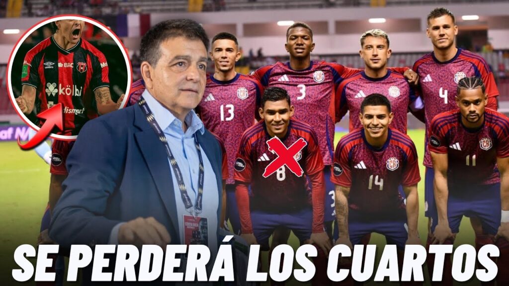 🚨LA FIGURA DE COSTA RICA QUE ESTARÍA AUSENTE ANTE PANAMÁ