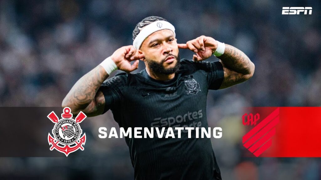 MEMPHIS SCOORT met een FANTASTISCHE VRIJE TRAP!👉🦁👈 | Samenvatting Corinthians - Athletico Paranaense