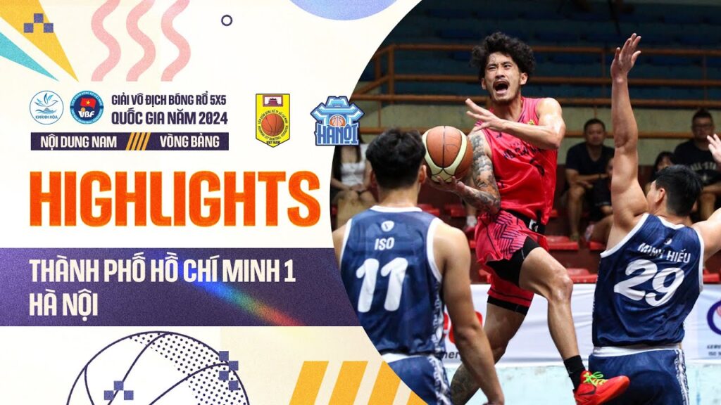 Highlights: Thành Phố Hồ Chí Minh - Hà Nội | Giải vô địch bóng rổ 5x5 Quốc gia 2024