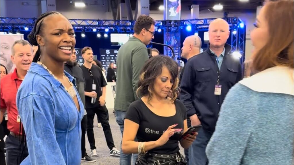 GWOAT checks Cris Cyborg Temp! Cris said she can KO me at 147 but in Person shes Inexperienced ‼️‼️