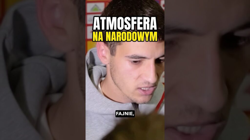 KIWIOR OCENIA ATMOSFERĘ NA NARODOWYM 🏟️ #shorts