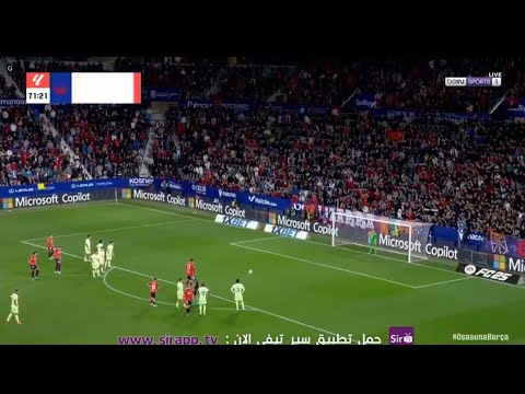 Gol de Ante Budimir | Osasuna vs Barcelona 3-1 Todos los goles y resumen 2024/25