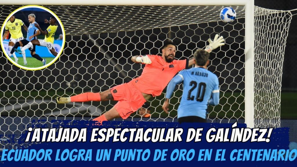 ECUADOR consigue un punto de ORO en el Centenario