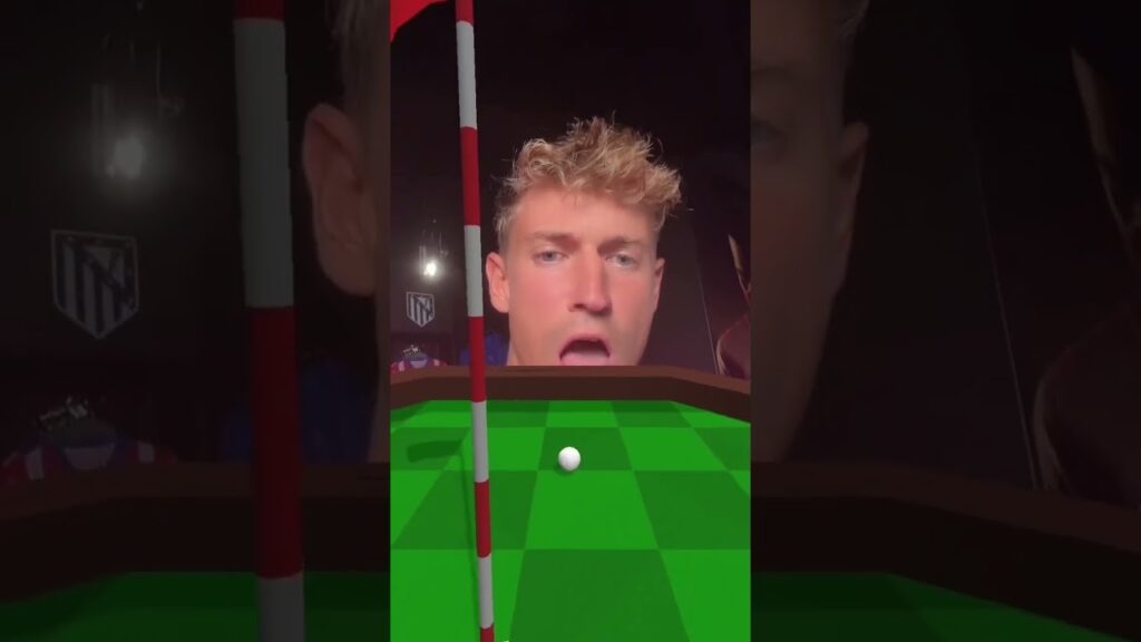 ¡Un desafío para Marcos Llorente! 🕹⛳