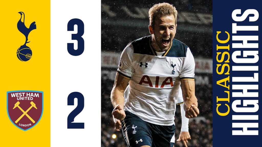 Harry Kane injury time double drama! // Tottenham Hotspur 3-2 West Ham // CLASSIC HIGHLIGHTS