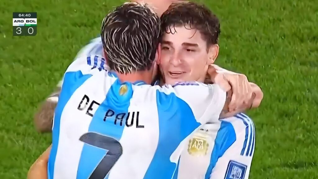 Julián Alvarez Tonight Scored One Goal With Argentina Vs Bolivia