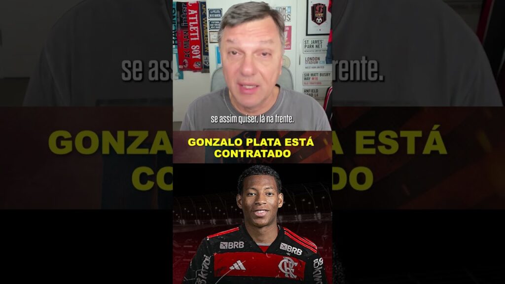 🚨 GONZALO PLATA ESTÁ CONTRATADO 🚨 #mercadodabola #flamengo #maurocezar