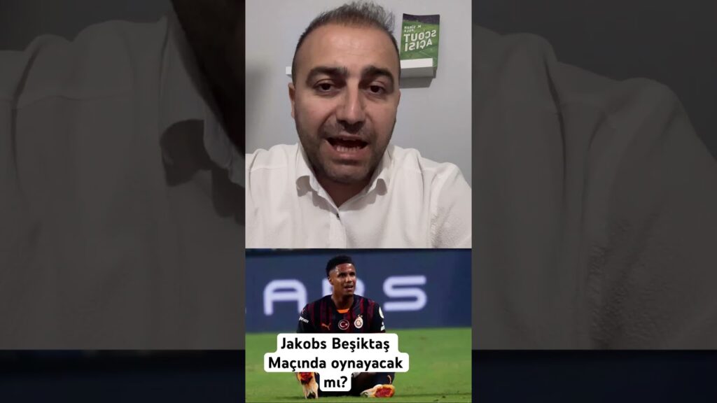 İsmail Jakobs Beşiktaş maçında oynayacak mı? #galarasaray #Jakobs #antalyasporGalatasaray