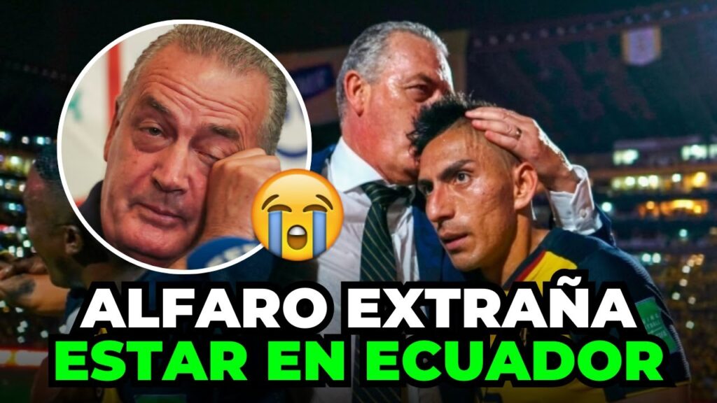 ¿Quiere volver a Ecuador? Gustavo Alfaro LLORA en rueda de prensa