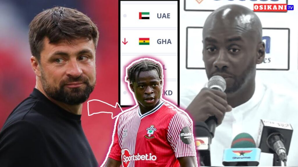 BLACK STARS DROP ON NEW FIFA RANKINGS…OTTO ADDO CONFIDENT GHANA CAN STILL QUALIFY FOR AFCON & MORE