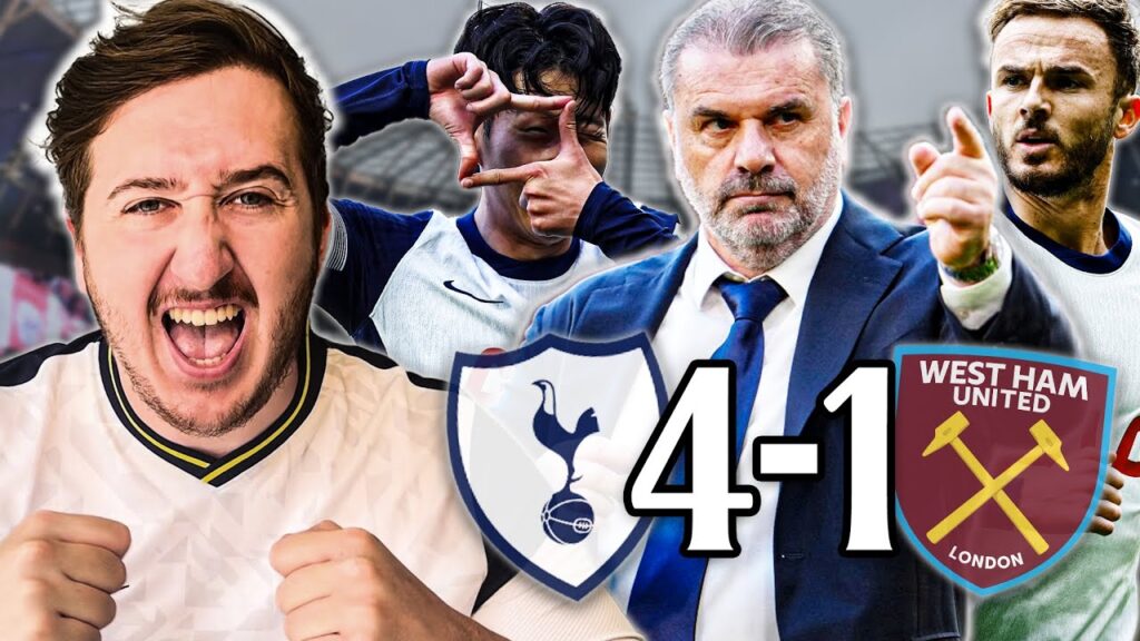 The GENIUS Thing Ange Postecoglou Did As Tottenham Beat West Ham 4-1!
