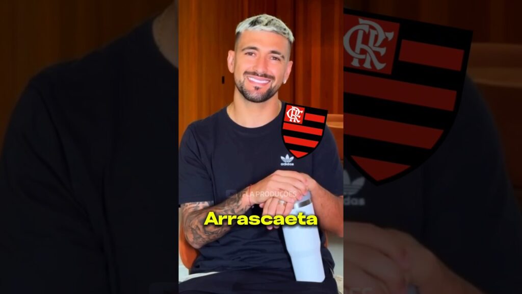 ARRASCAETA ABRE SEU CORAÇÃO e QUER FICAR no FLAMENGO!⚫🔴 #flamengo #arrascaeta #mengão #crf #shorts