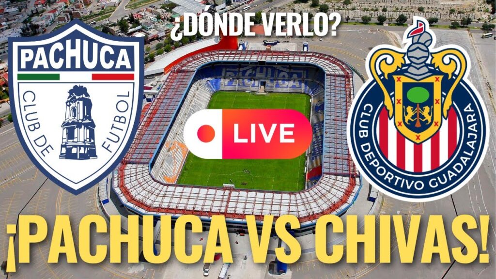🚨 Pachuca vs CHIVAS, ¿DONDE y COMO VER en VIVO el JUEGO de HOY sábado, JORNADA 12 APERTURA 2024! 🚨