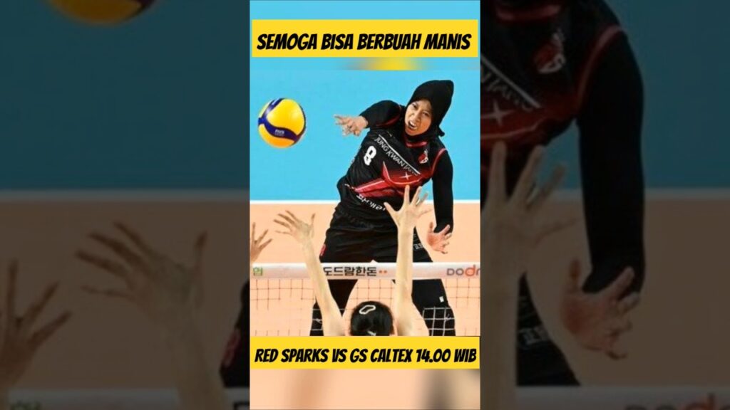 Red Sparks vs Gs Caltex Semoga Berbuah Manis #redsparks #volleyball #shorts