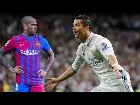 Cristiano Ronaldo vs Dani Alves en La Liga