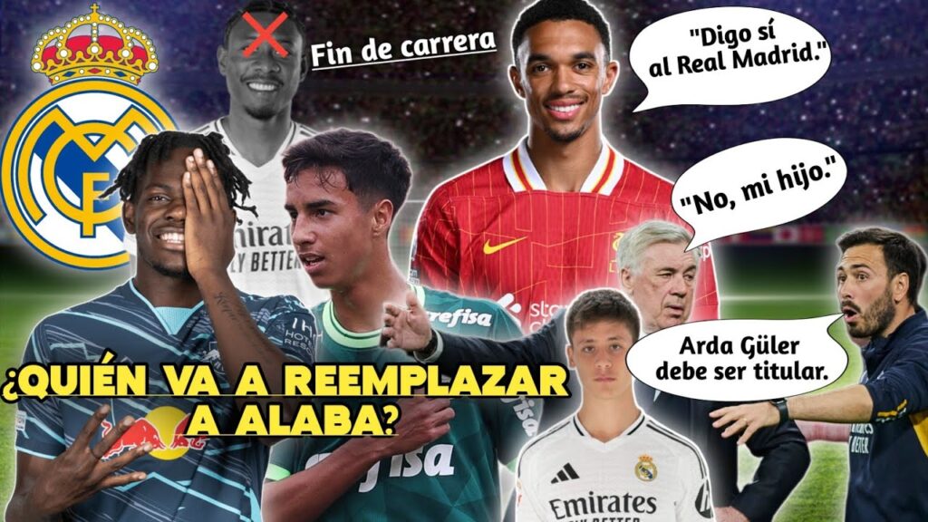 ✅ Ancelotti encuentra el reemplazo de Alaba, Alexander-Arnold dice sí al Real, Davide Ancelotti