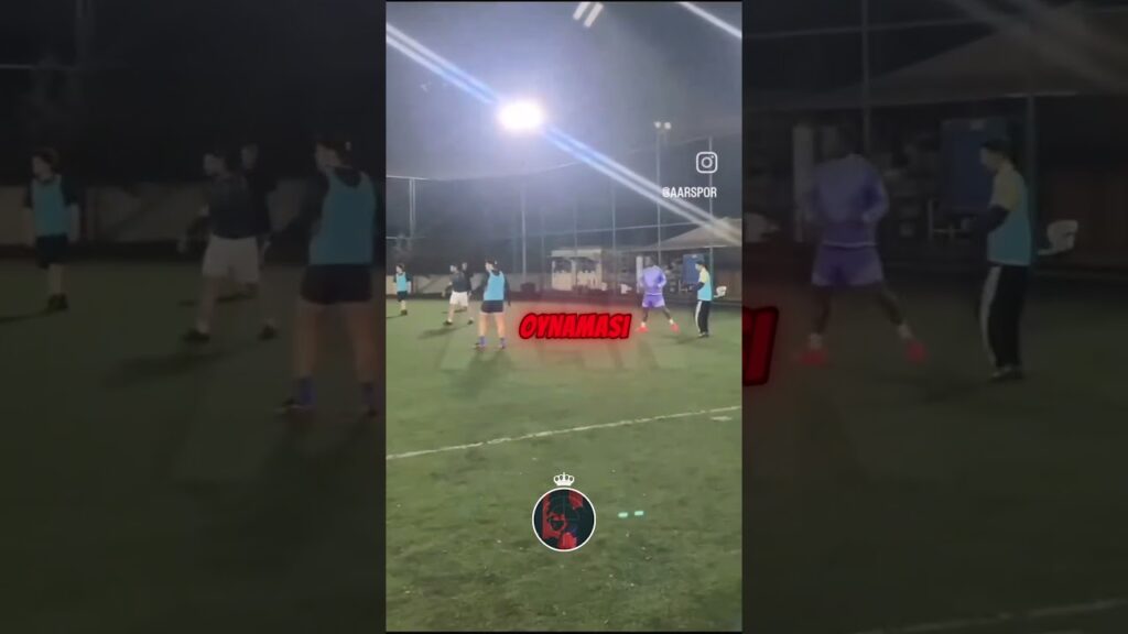 BATSHUAYİ HALI SAHADA TOP OYNARKEN GÖRÜLDÜ!