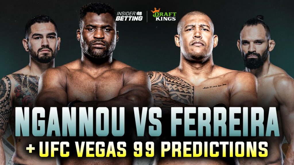 Is Francis Ngannou in danger of getting KO'd vs Renan Ferreira? PFL + UFC Vegas 99 Betting Preview