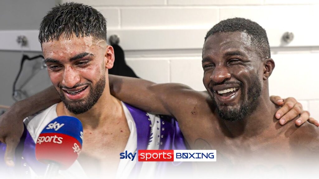 RESPECT! Adam Azim & Ohara Davies share interview after fight