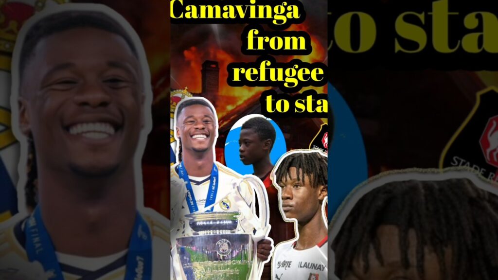 "Eduardo Camavinga’s Journey: From Angola to Real Madrid Star 🌟" #football #soccer #realmadrid