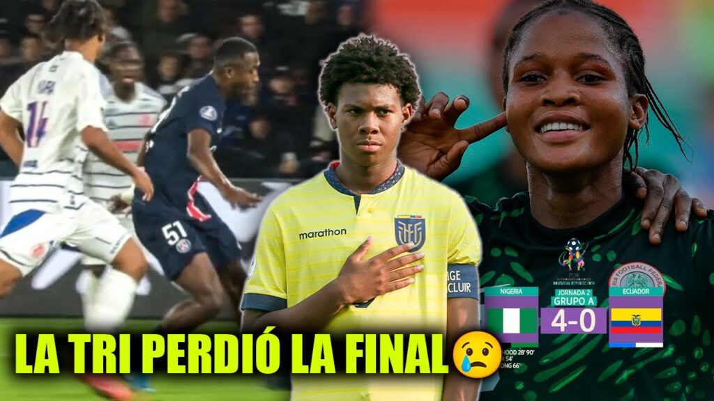 ASISTENCIA DE WILLIAN PACHO CON EL PSG 🥵 | ECUADOR PERDIÓ LA FINAL SUB-15 😞 | GOLEARON A LA TRI FEME ASISTENCIA DE WILLIAN PACHO CON EL PSG 🥵 | ECUADOR PERDIÓ LA FINAL SUB-15 😞 | GOLEARON A LA TRI FEME