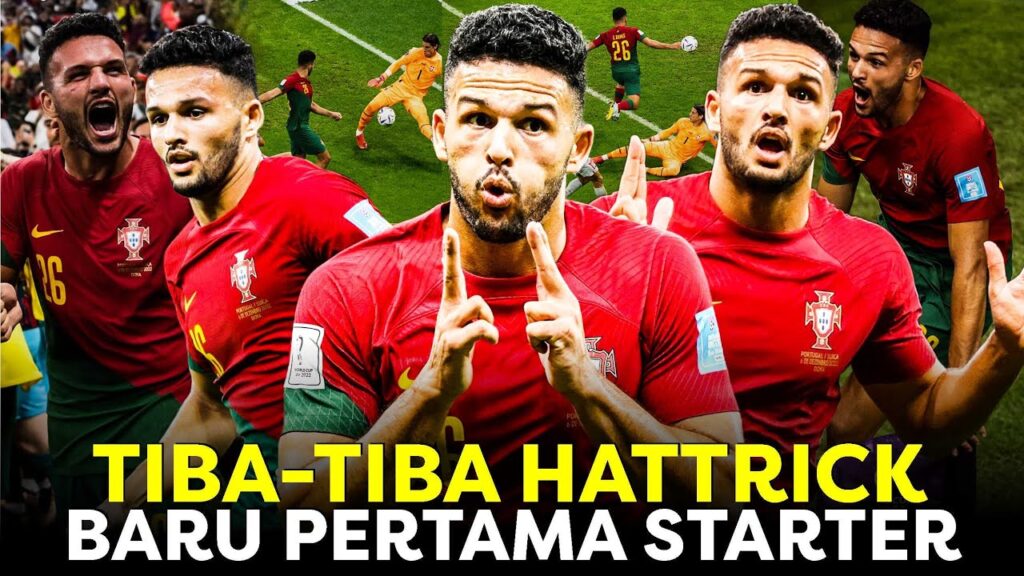 TIDAK BEGITU TERKENAL PEMUDA PORTUGAL GONCALO RAMOS TIBA TIBA CETAK HATTRICK
