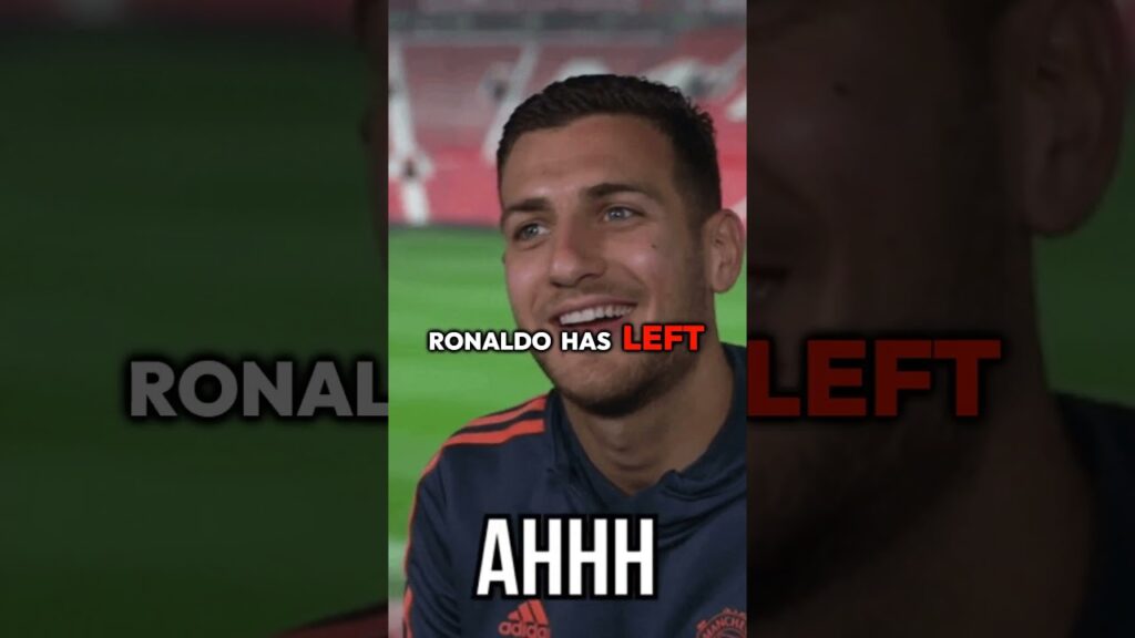 Diogo Dalot Reveals His Special Bond with Ronaldo! #ronaldo #football #dalot #cr7 #cristianoronaldo
