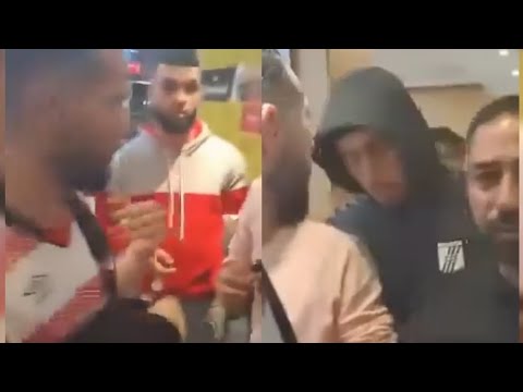 أيمن دحمان حارس الصفاقسي يتعرض للاعــــ...ـتداء من جماهيرالنادي الافريقي في محطة بنزين!