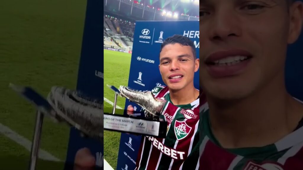 👀 DO HERÓI DO JOGO THIAGO SILVA DIRETAMENTE PARA A TORCIDA DO #FLUMINENSE | #LIBERTADORES