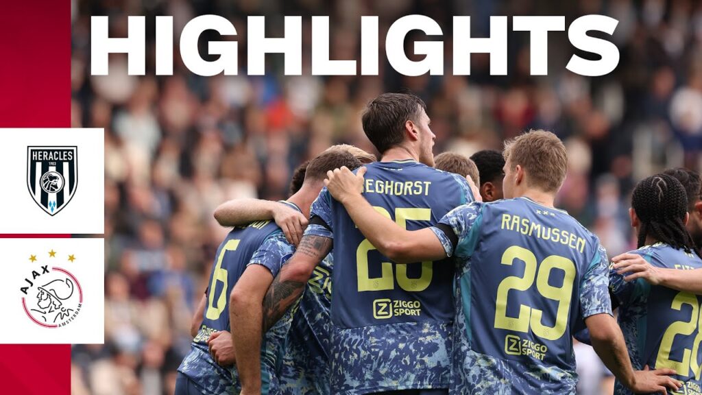 Wout Weghorst at it again ⚽️⚽️ | Heracles - Ajax | Eredivisie