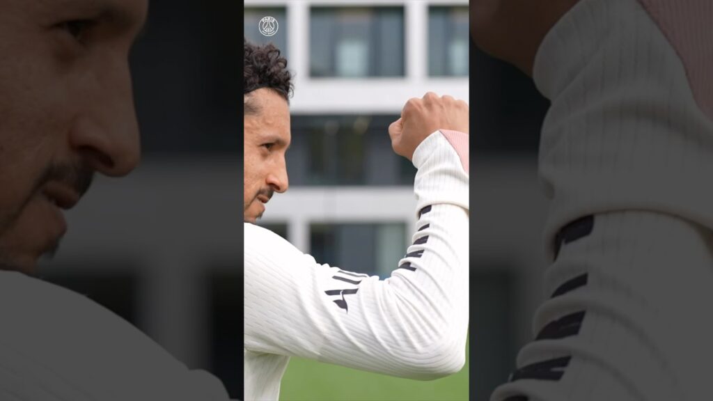 Work hard with Marquinhos! 💪