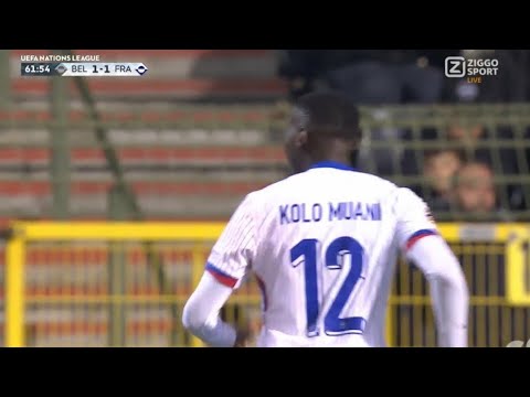 Randal Kolo Muani Goal,Belgium vs France (1-2) All Goals and Extended Highlights