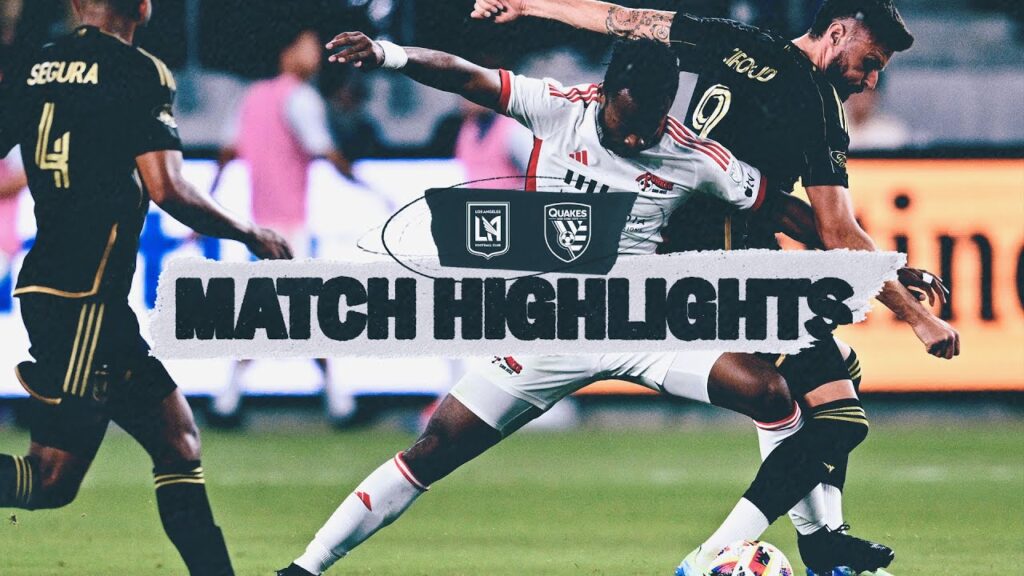 HIGHLIGHTS: LAFC vs. San Jose Earthquakes | October 19, 2024