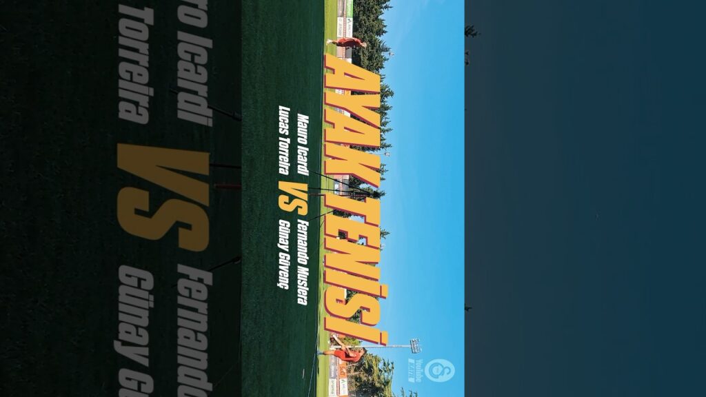 ⚽️ Ayak Tenisi | Icardi & Torreira 🆚 Muslera & Günay 🦁 Tamamı Galatasaray YouTube Katıl’da!