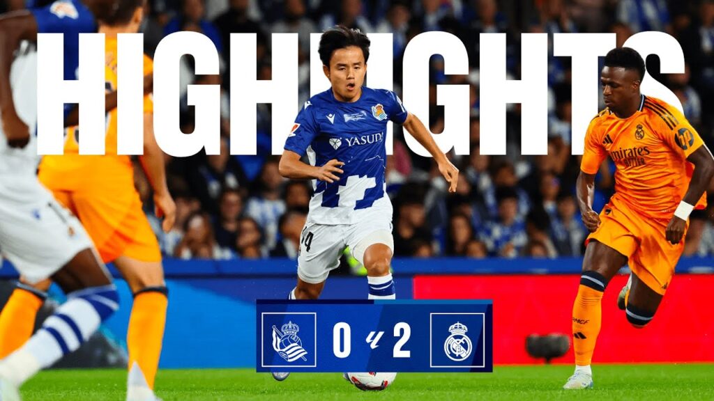 HIGHLIGHTS | LaLiga 24-25 | J5 | Real Sociedad 0 - 2 Real Madrid