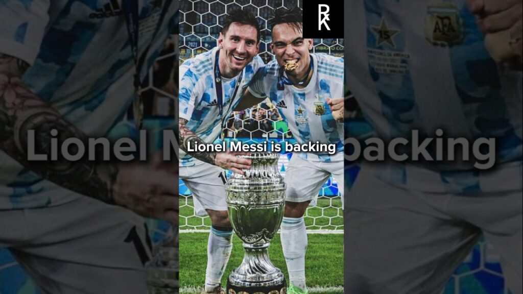 Lionel Messi wants Lautaro Martinez to win the Ballon D'or 🤯 #shorts #youtubeshorts