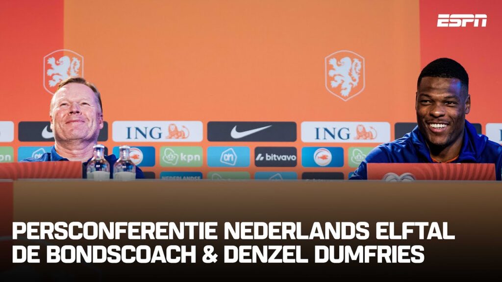 🎙️ Ronald Koeman & Denzel Dumfries over Nations League-duel in Hongarije 🇭🇺 | Persconferentie Oranje