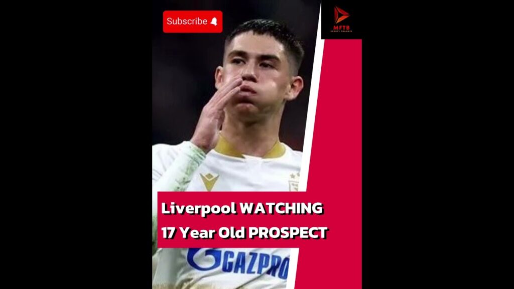Liverpool WATCHING 17 Year Old PROSPECT 🇷🇸 #premierleague #liverpoolfc
