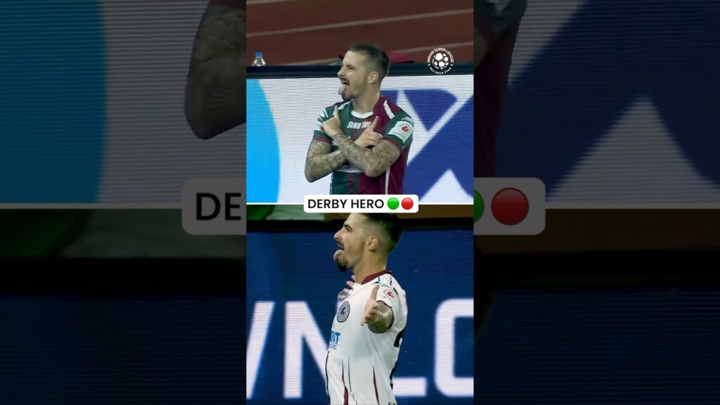 2️⃣ Kolkata Derbies, 2️⃣ Goals! 😎 #JamieMaclaren🔥| #EBFCMBSG #MSCMBSG #ISL #KolkataDerby #shorts